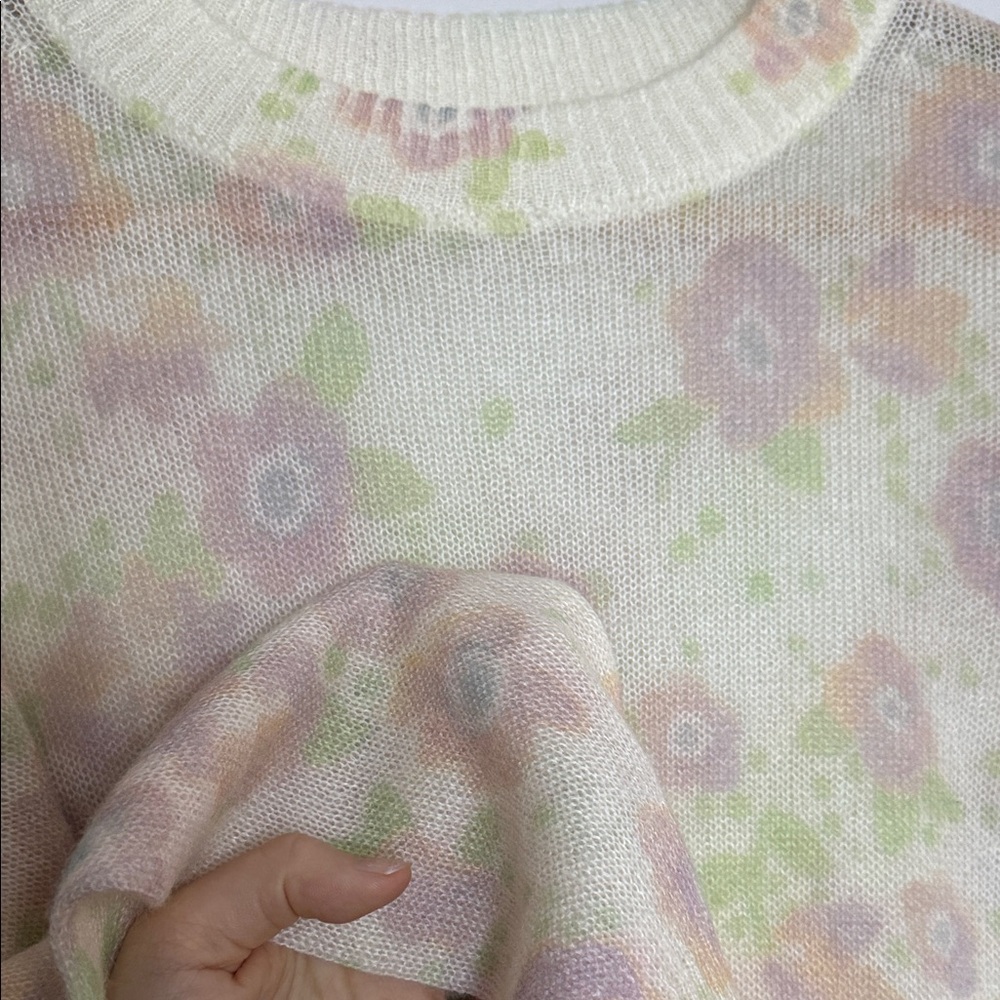 Brand New Cozy Mohair and Wool Blend Sweater - Picture 3 of 5